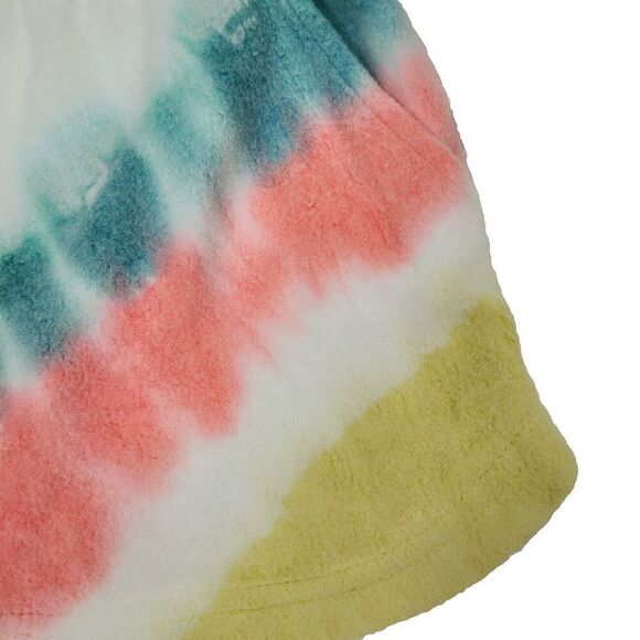 Feat X Kristin Cavallari Blanket Blend Shorts L White Multi Tie Dye Pull-On‎ - Picture 3 of 7